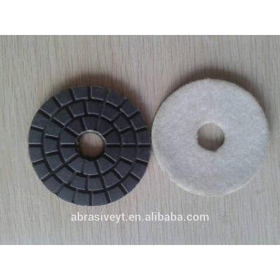 White/Black BUFF Diamond Polishing Pad