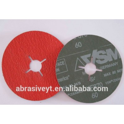 cross hole ceramic fiber disc