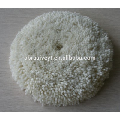 wool polishing pad buffing bonnet