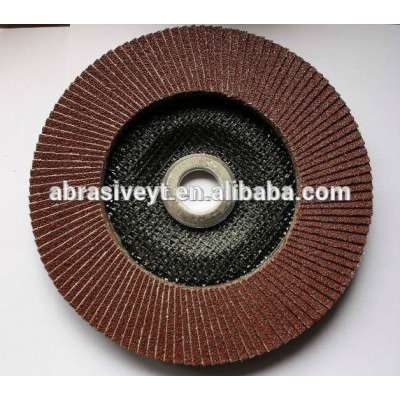 abrasive flap disc with MPA standard for metal sander backing disc