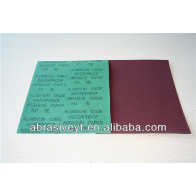 waterproof abrasive sandpaper for glass