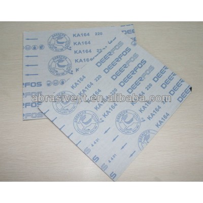 sand paper emery cloth with high quality for glass