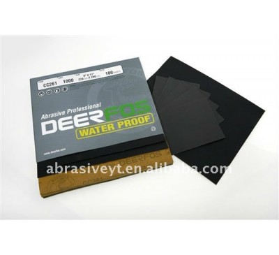 silicon carbide waterproof abrasive paper